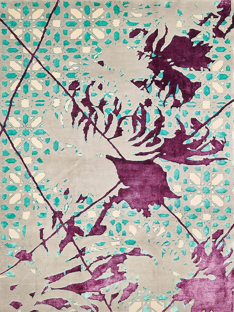 Golkash – Designer Collection · handgeknüpfter Designerteppich von NEGRA Zürich
