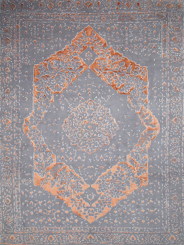 Negin Copper – Designer Collection · handgeknüpfter Designerteppich von NEGRA Zürich