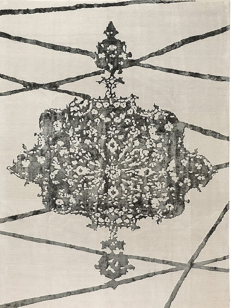 Saphir – Designer Collection · handgeknüpfter Designerteppich von NEGRA Zürich