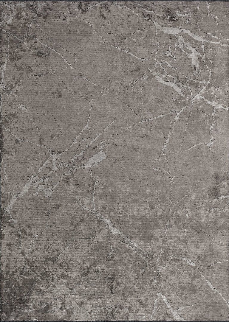 Pastora Beige / Grey – Edition Collection · handgeknüpfter Designerteppich von NEGRA Zürich
