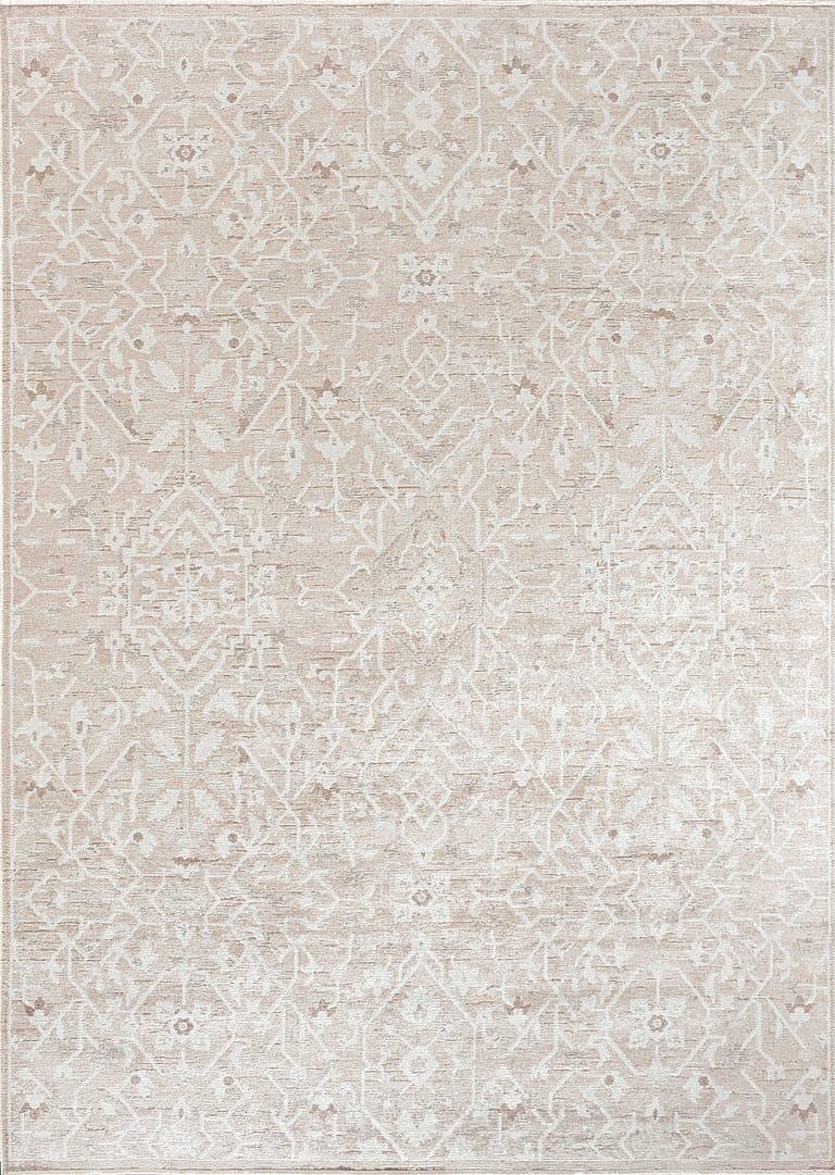 Solara Light Beige – Edition Collection · handgeknüpfter Designerteppich von NEGRA Zürich