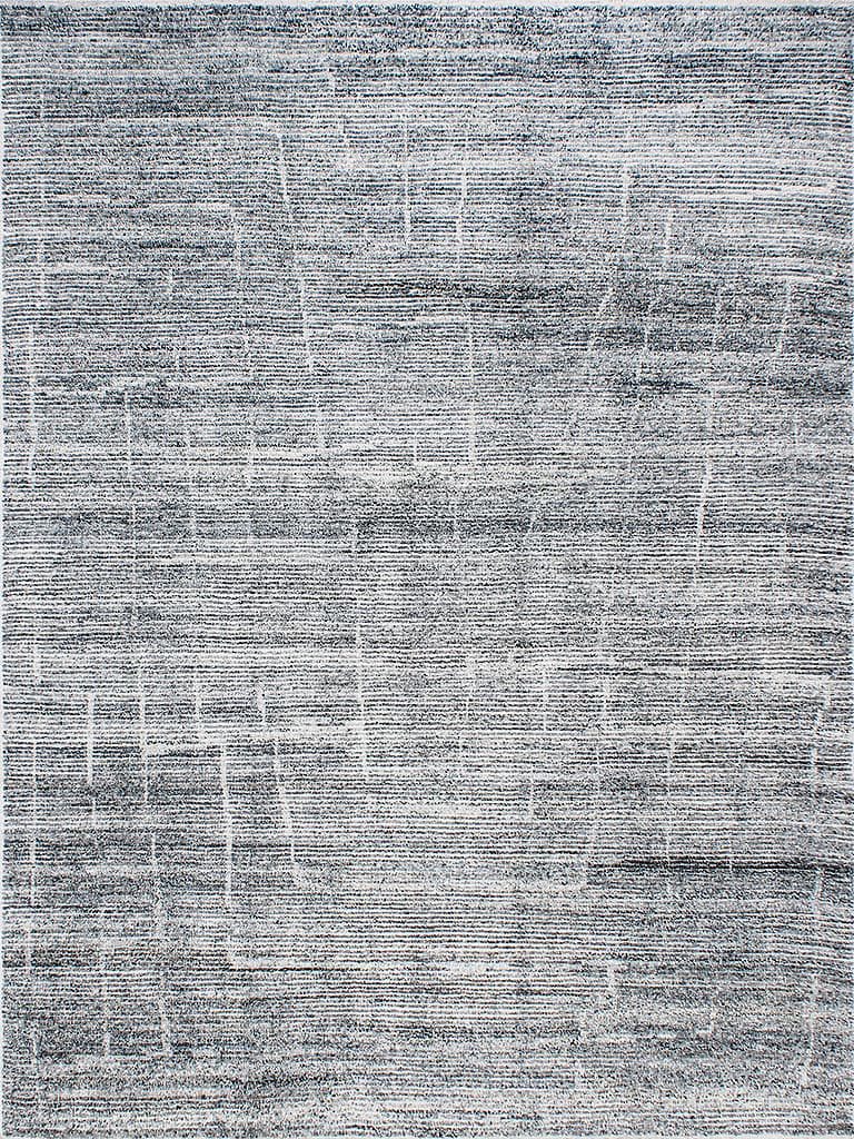Forma Blue – Nomadic Collection · handgeknüpfter Designerteppich von NEGRA Zürich