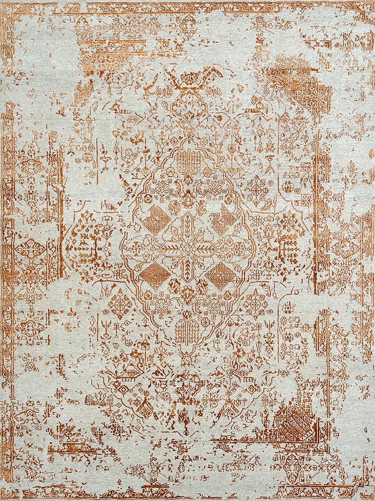 Bustan Brown – Skyview Collection · handgeknüpfter Designerteppich von NEGRA Zürich