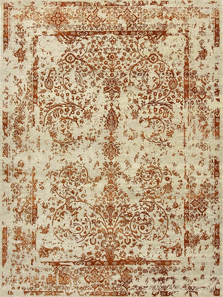 Lilian Brown – Skyview Collection · handgeknüpfter Designerteppich von NEGRA Zürich