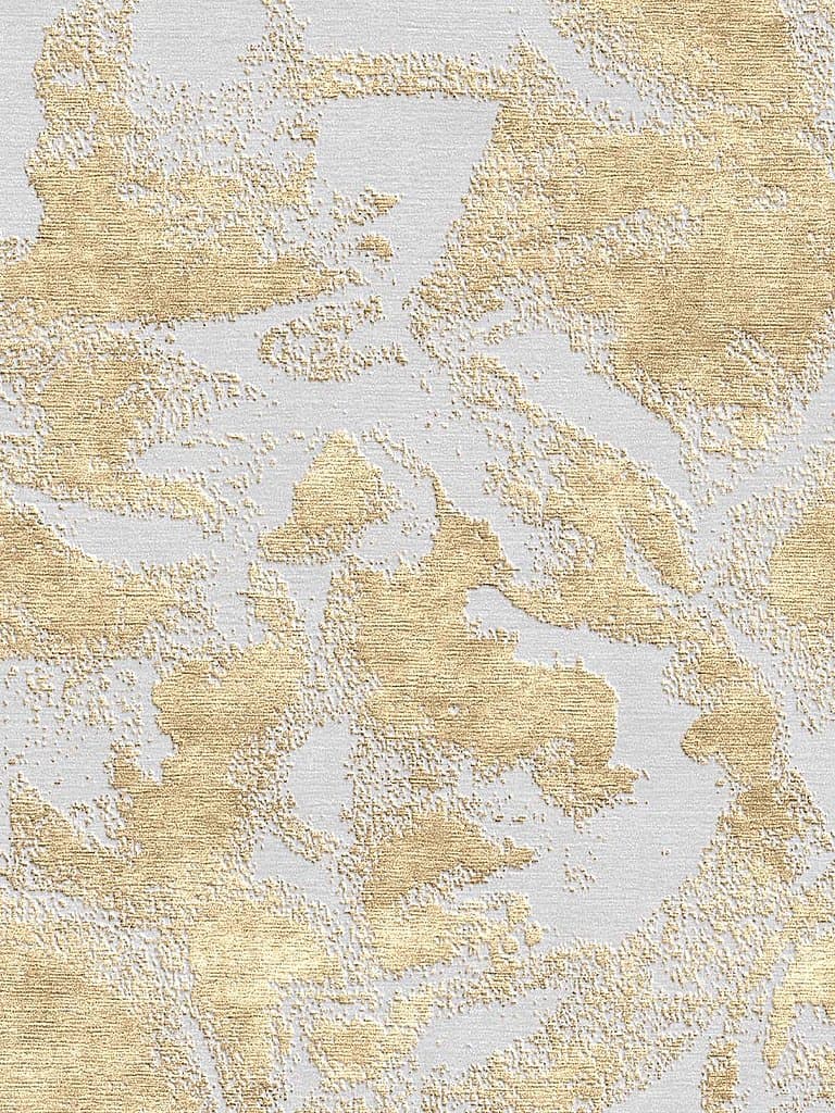 Sky Gold – Skyview Collection · handgeknüpfter Designerteppich von NEGRA Zürich