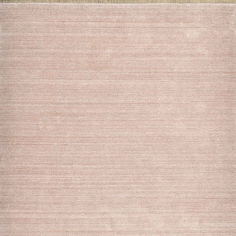 Pure Taupe – Plain Collection · handgeknüpfter Designerteppich von NEGRA Zürich